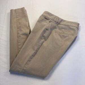 Old Navy Women's Tan High Rise Pixie Skinny Pants Sz 6